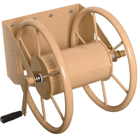 Liberty Garden Wall Mount Hose Reel, Tan, 200 Feet 58 Inch 703-2